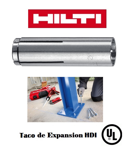 Dedicar Amplificar altura Taco de Expansion HDI Anclajes HILTI - MC Suministros
